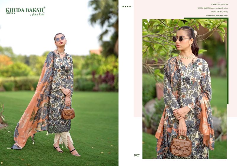 Khuda Baksh Humdum Vol 3 Lawn Pakistani Suit