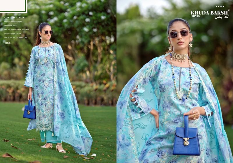Khuda Baksh Humdum Vol 3 Lawn Pakistani Suit