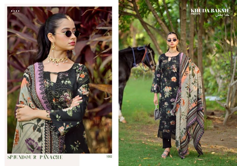 Khuda Baksh Humdum Vol 3 Lawn Pakistani Suit