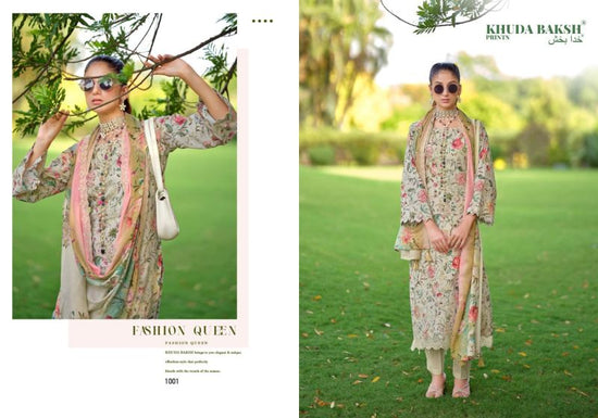 Khuda Baksh Humdum Vol 3 Lawn Pakistani Suit