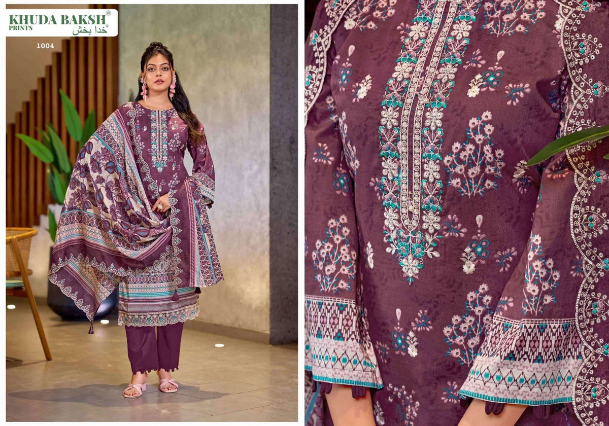 Khuda Baksh Prints Dastaan E Jashan Vol 2 Pakistani Lawn Suit - Amrah Wholesale