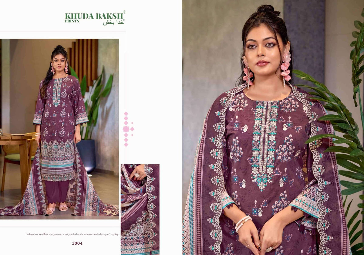 Khuda Baksh Prints Dastaan E Jashan Vol 2 Pakistani Lawn Suit - Amrah Wholesale