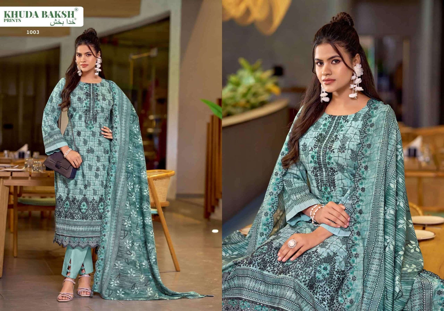 Khuda Baksh Prints Dastaan E Jashan Vol 2 Pakistani Lawn Suit - Amrah Wholesale