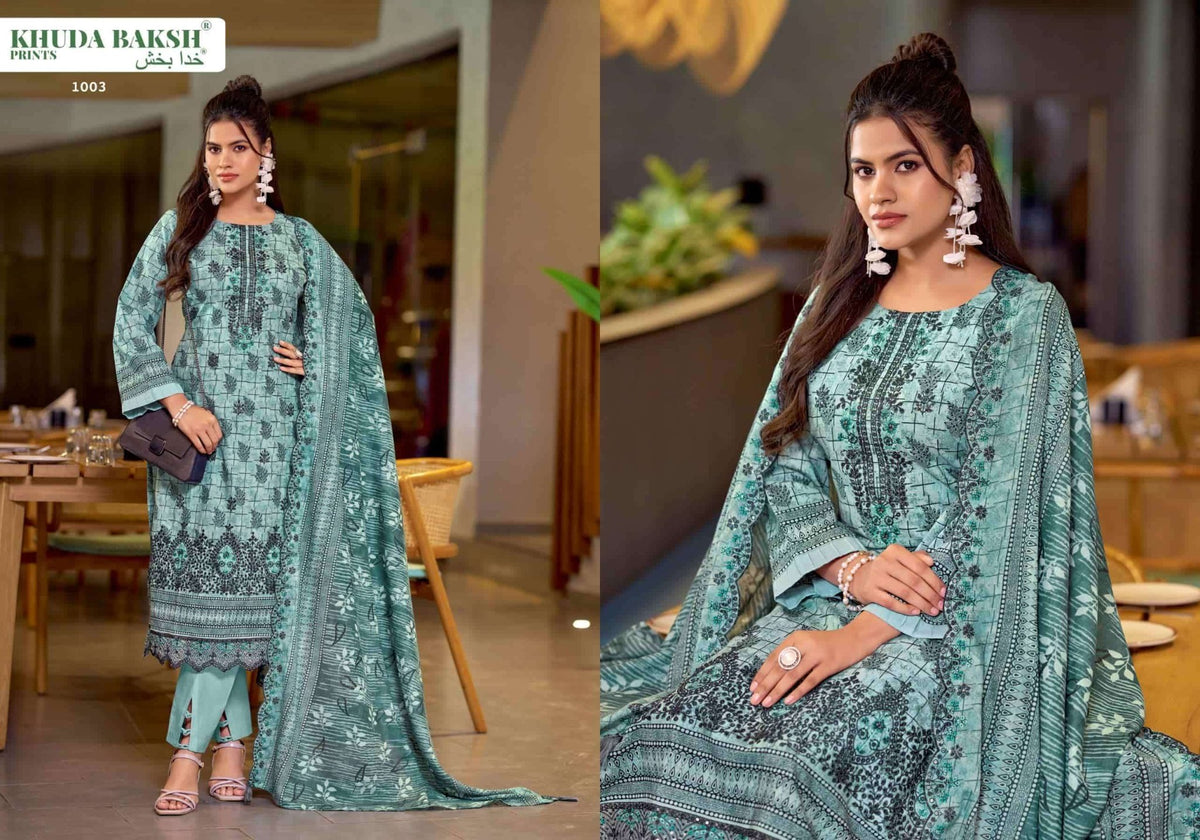 Khuda Baksh Prints Dastaan E Jashan Vol 2 Pakistani Lawn Suit - Amrah Wholesale