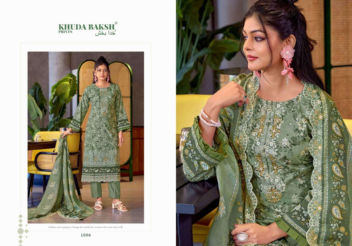 Khuda Baksh Prints Dastaan E Jashan Vol 2 Pakistani Lawn Suit - Amrah Wholesale