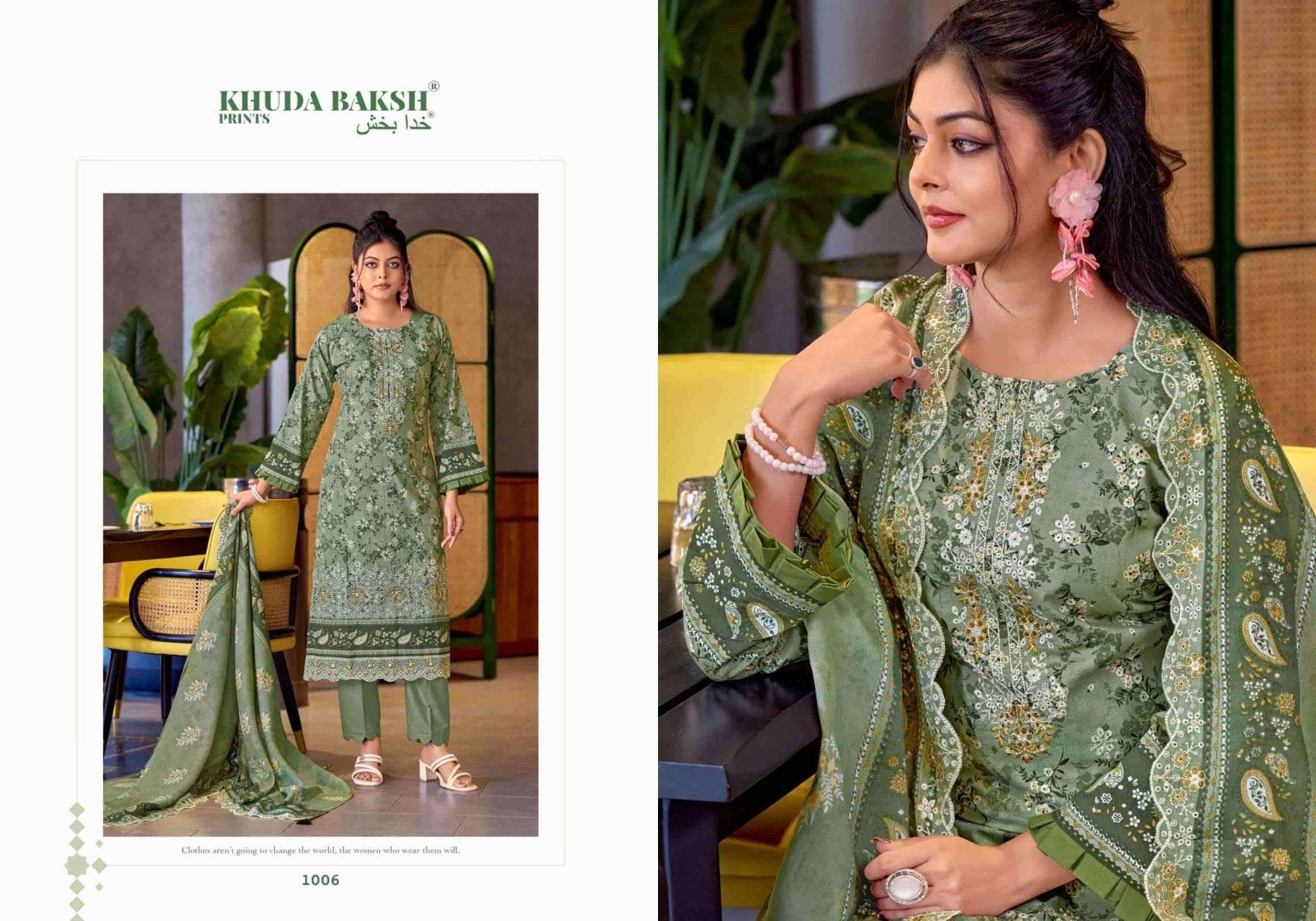 Khuda Baksh Prints Dastaan E Jashan Vol 2 Pakistani Lawn Suit - Amrah Wholesale