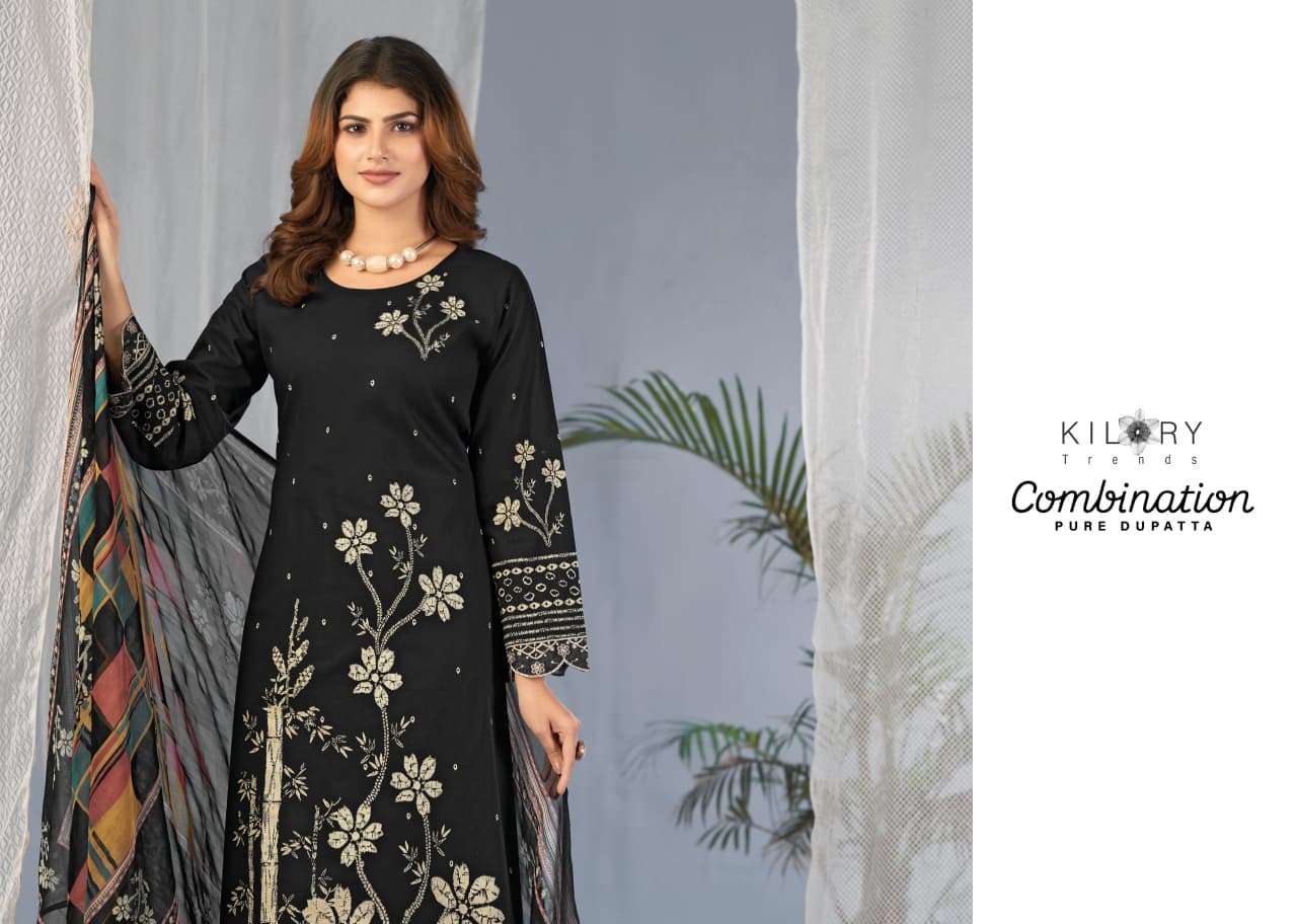 Kilory Combination Dress Material - Amrah Wholesale