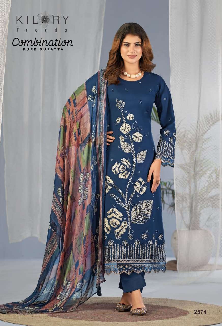 Kilory Combination Dress Material - Amrah Wholesale