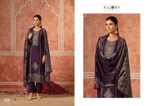 Kilory Dainaa Pure Muslin Dress Material - Amrah Wholesale