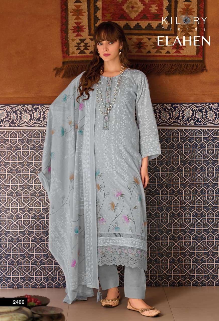 Kilory Elahen Cotton Khadi Digital Printed Dress Material - Amrah Wholesale