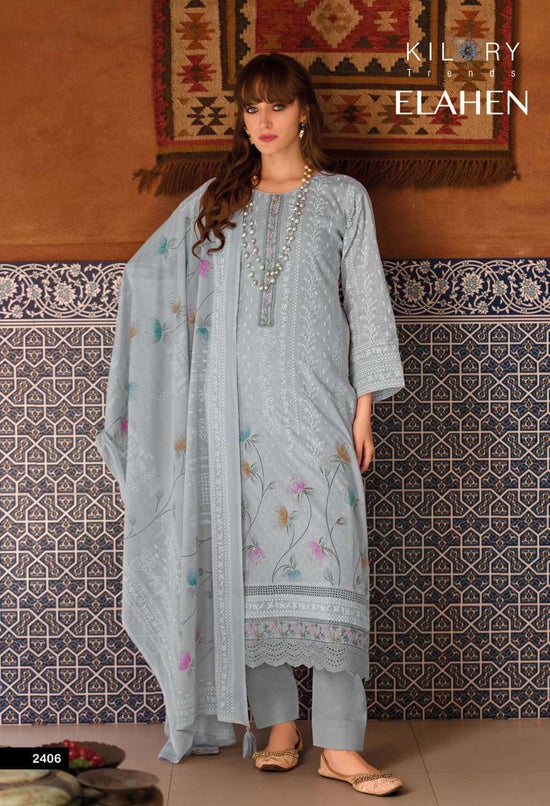 Kilory Elahen Cotton Khadi Digital Printed Dress Material - Amrah Wholesale