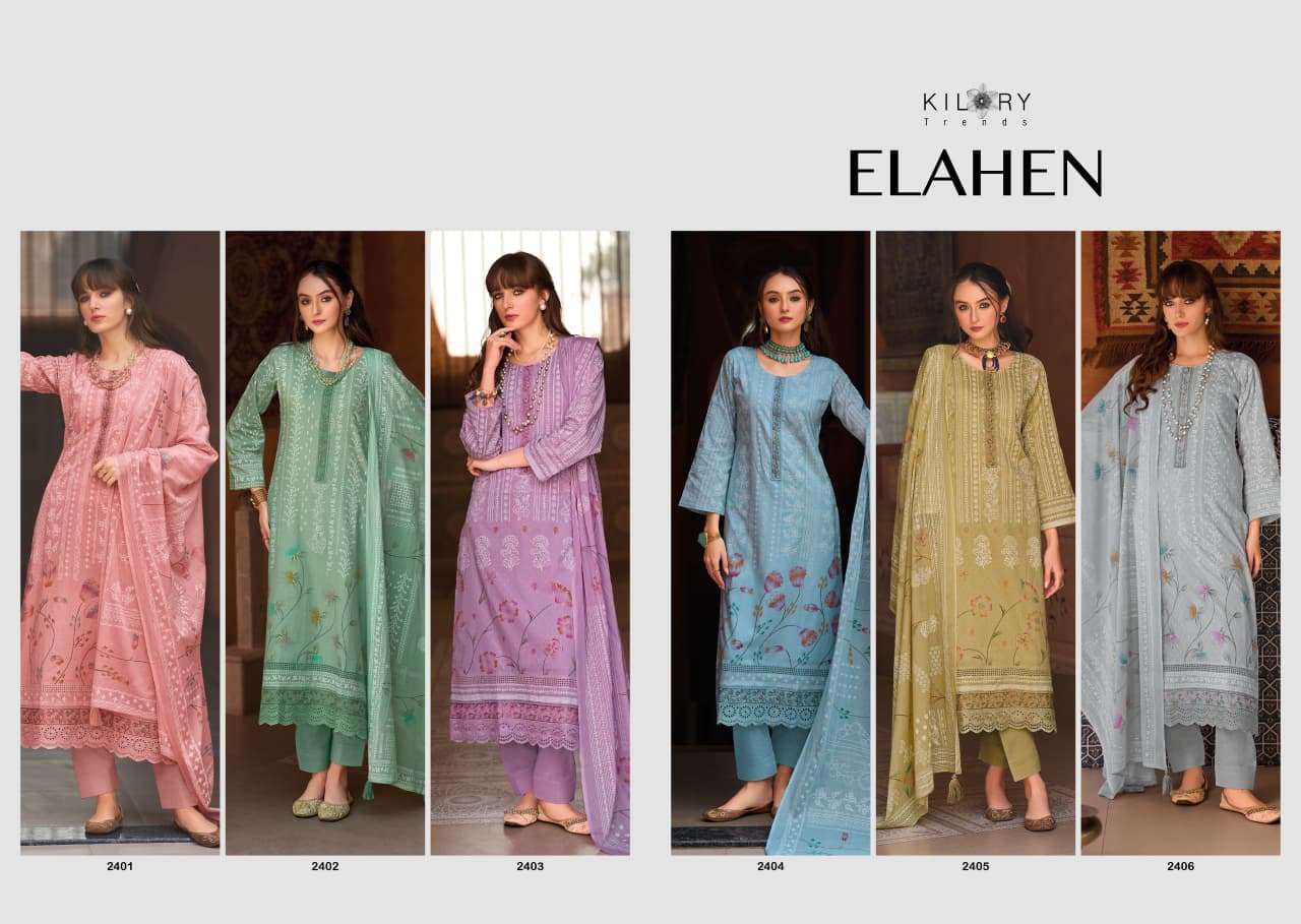 Kilory Elahen Cotton Khadi Digital Printed Dress Material - Amrah Wholesale