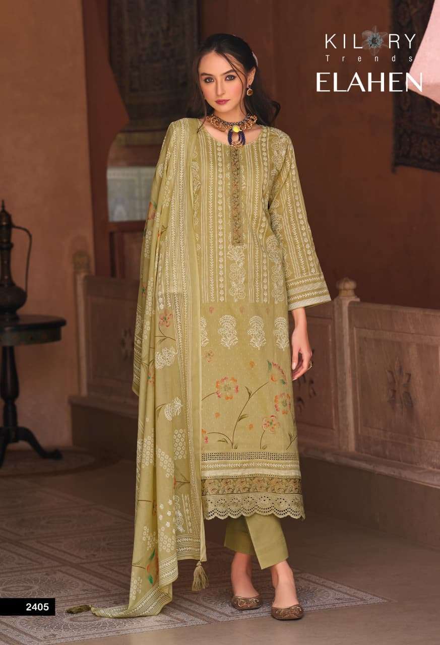 Kilory Elahen Cotton Khadi Digital Printed Dress Material - Amrah Wholesale