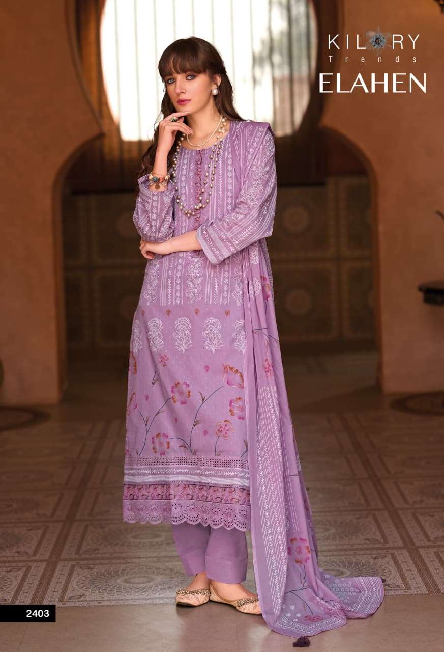 Kilory Elahen Cotton Khadi Digital Printed Dress Material - Amrah Wholesale