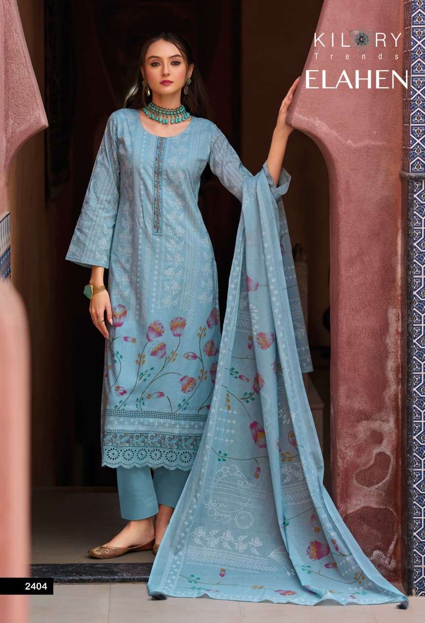 Kilory Elahen Cotton Khadi Digital Printed Dress Material - Amrah Wholesale