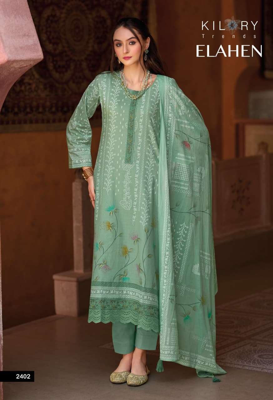 Kilory Elahen Cotton Khadi Digital Printed Dress Material