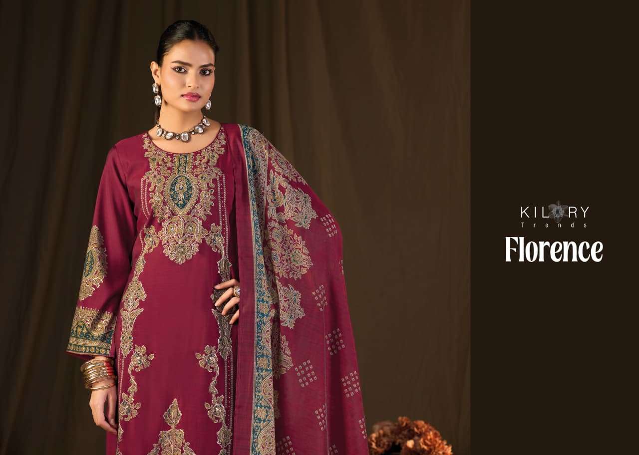 Kilory Florence Pure Muslin Dress Material