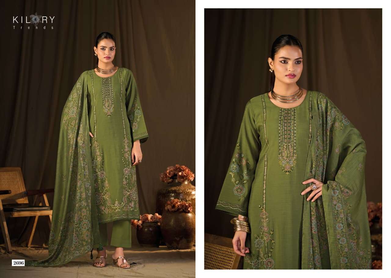 Kilory Florence Pure Muslin Dress Material
