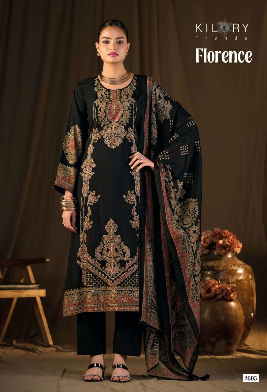 Kilory Florence Pure Muslin Dress Material