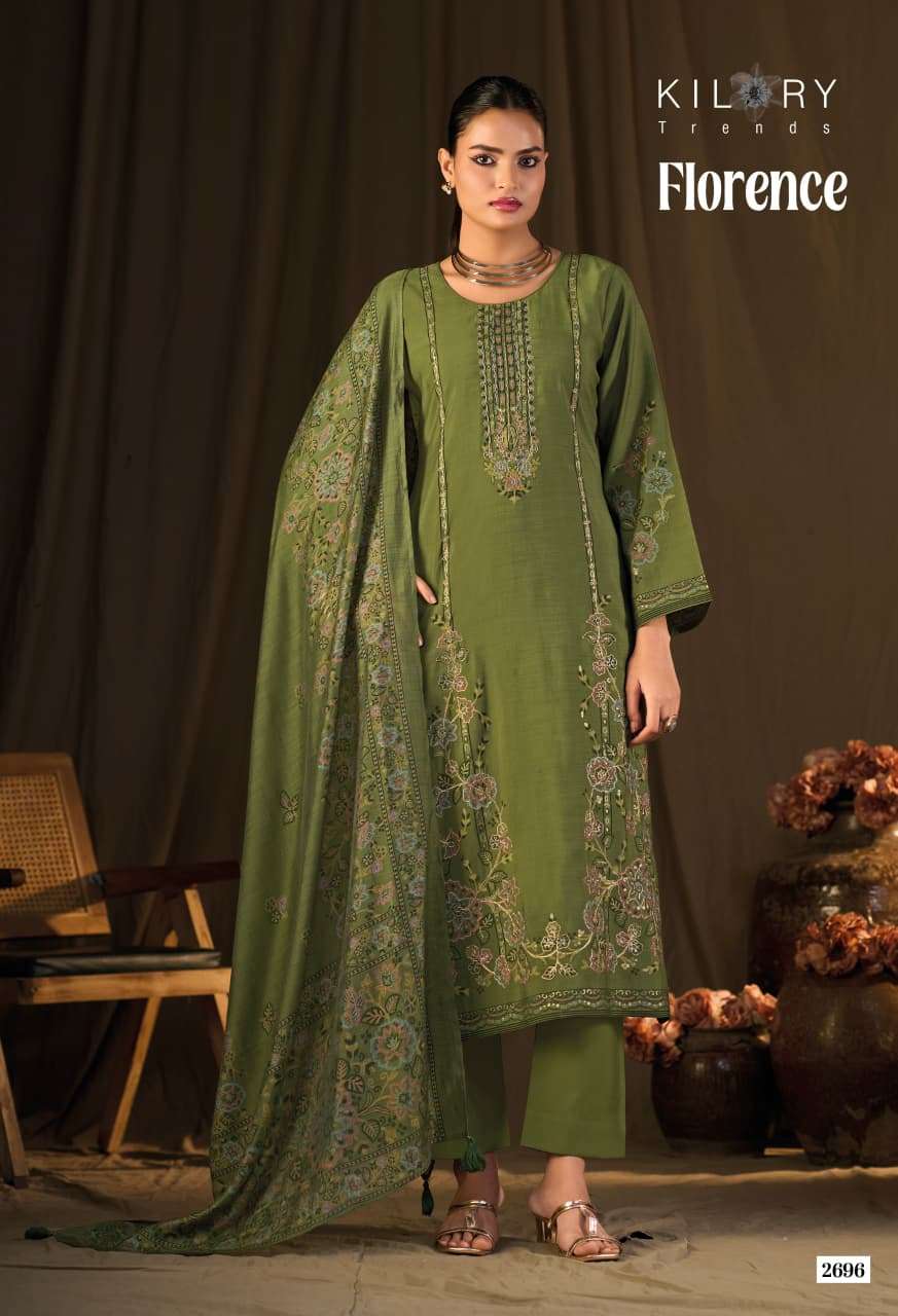 Kilory Florence Pure Muslin Dress Material