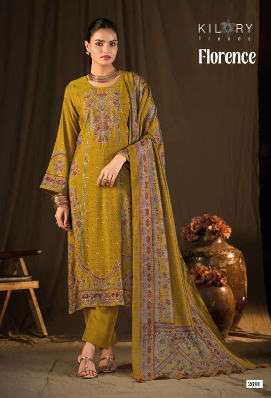 Kilory Florence Pure Muslin Dress Material