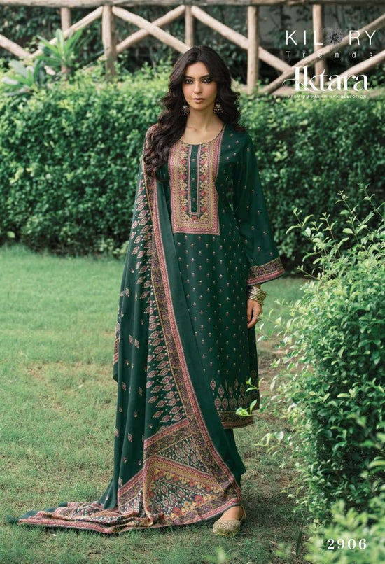 Kilory Iktara Pure Viscose Pashmina Unstitched Dress Material