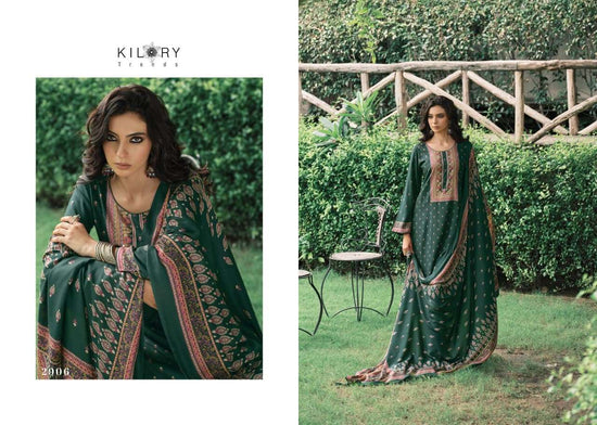 Kilory Iktara Pure Viscose Pashmina Unstitched Dress Material