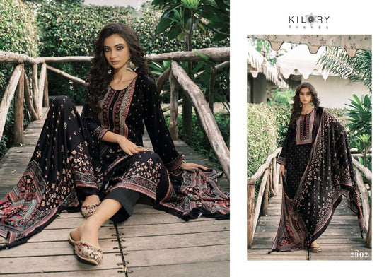Kilory Iktara Pure Viscose Pashmina Unstitched Dress Material