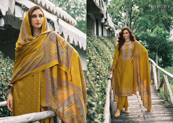Kilory Iktara Pure Viscose Pashmina Unstitched Dress Material