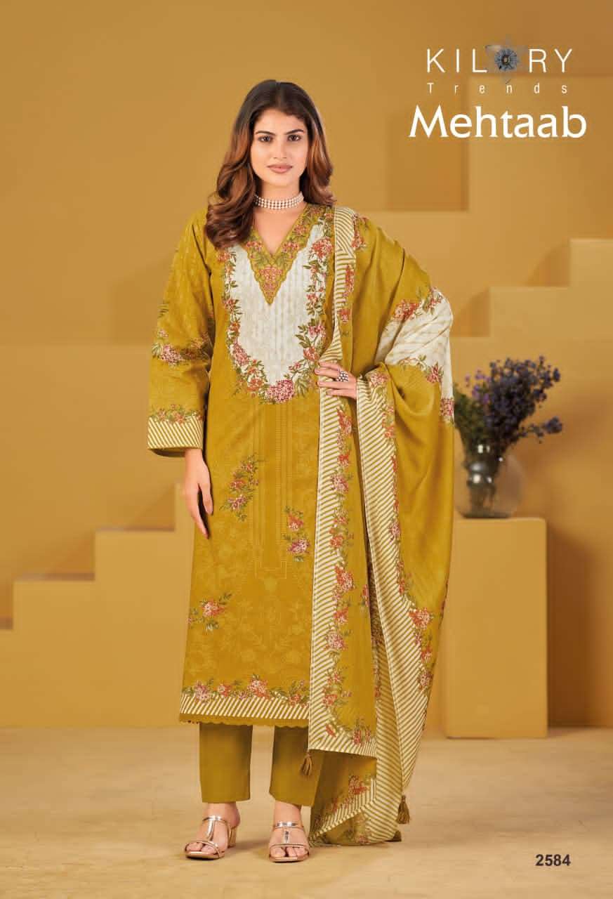 Kilory Mehtaab Cotton Dress Material - Amrah Wholesale