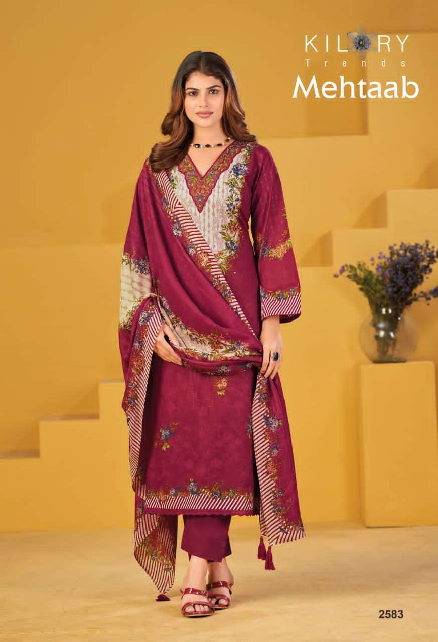 Kilory Mehtaab Cotton Dress Material - Amrah Wholesale