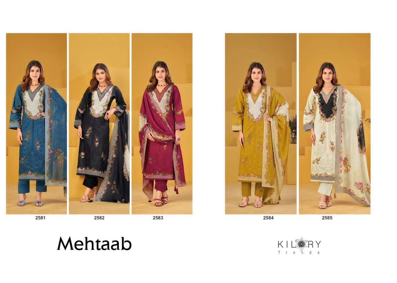 Kilory Mehtaab Cotton Dress Material - Amrah Wholesale
