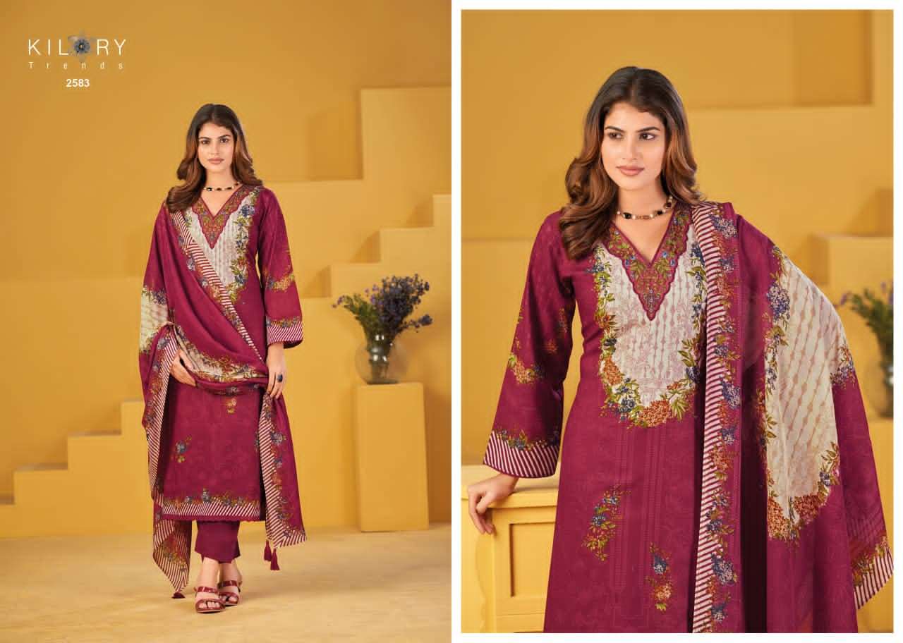 Kilory Mehtaab Cotton Dress Material - Amrah Wholesale
