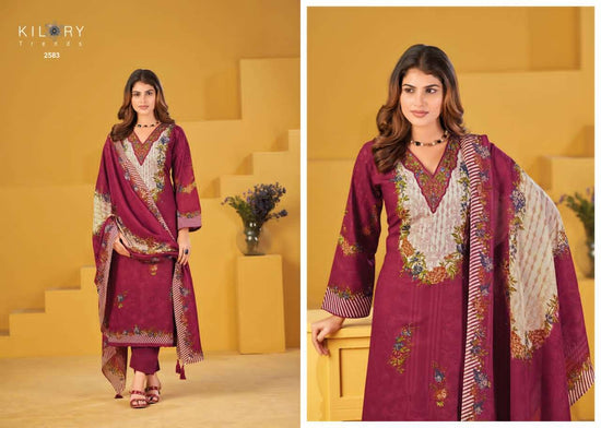 Kilory Mehtaab Cotton Dress Material - Amrah Wholesale