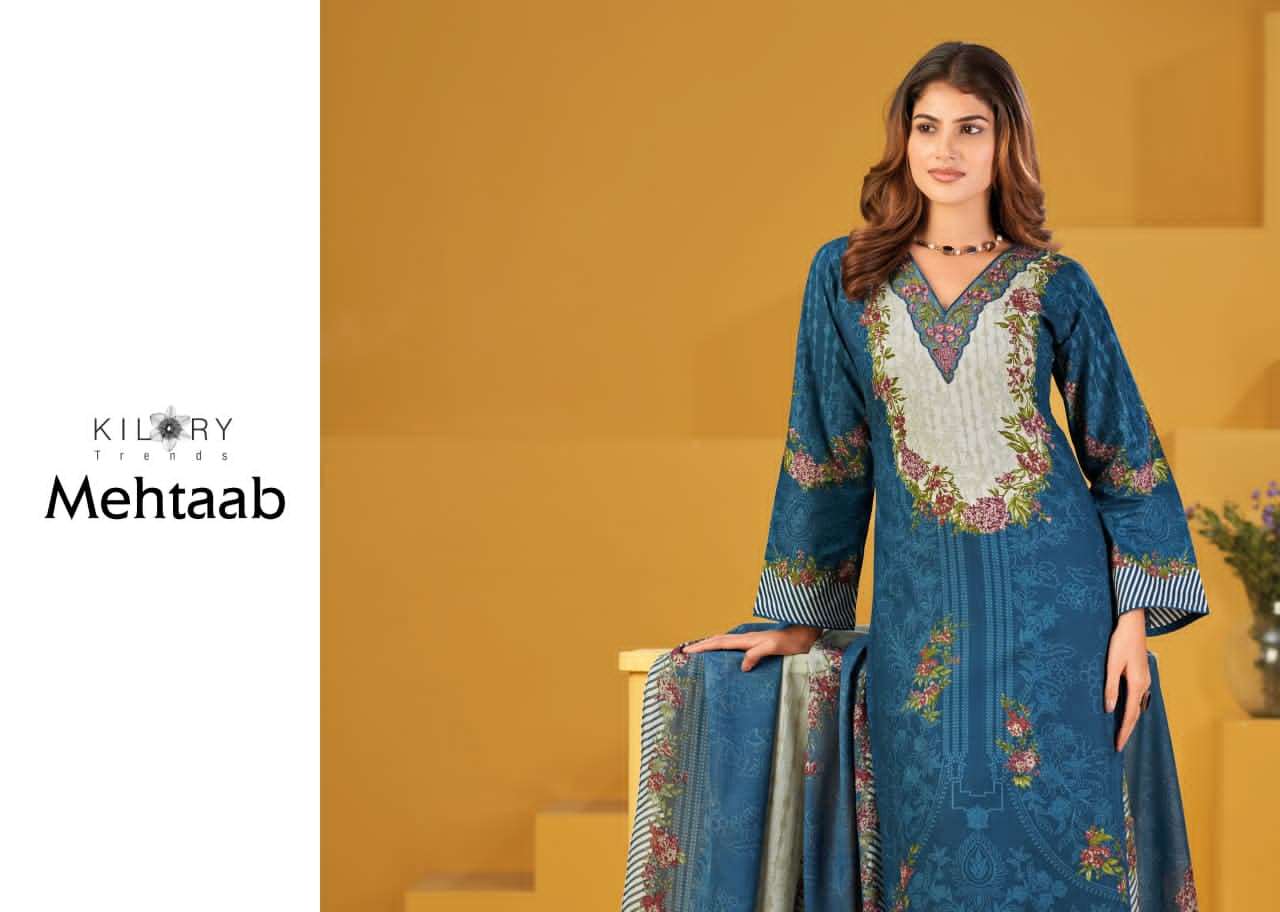 Kilory Mehtaab Cotton Dress Material - Amrah Wholesale