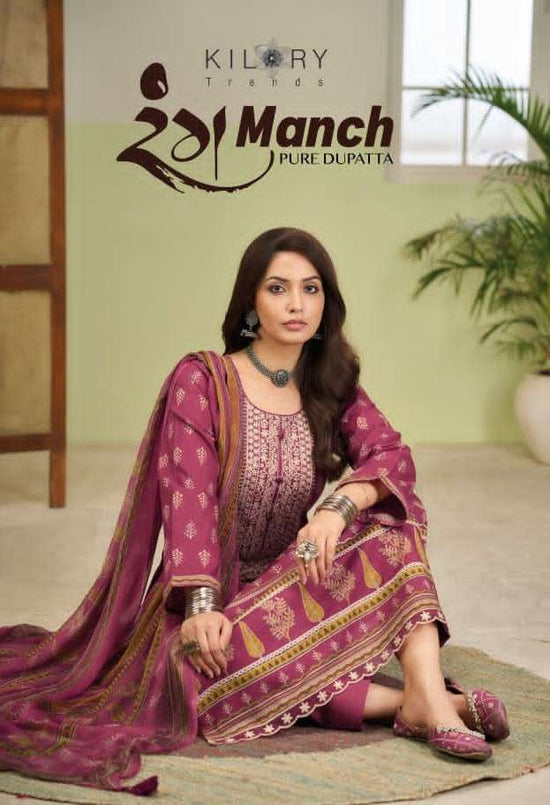 Kilory Rangmanch Cotton Dress Material Wholesale