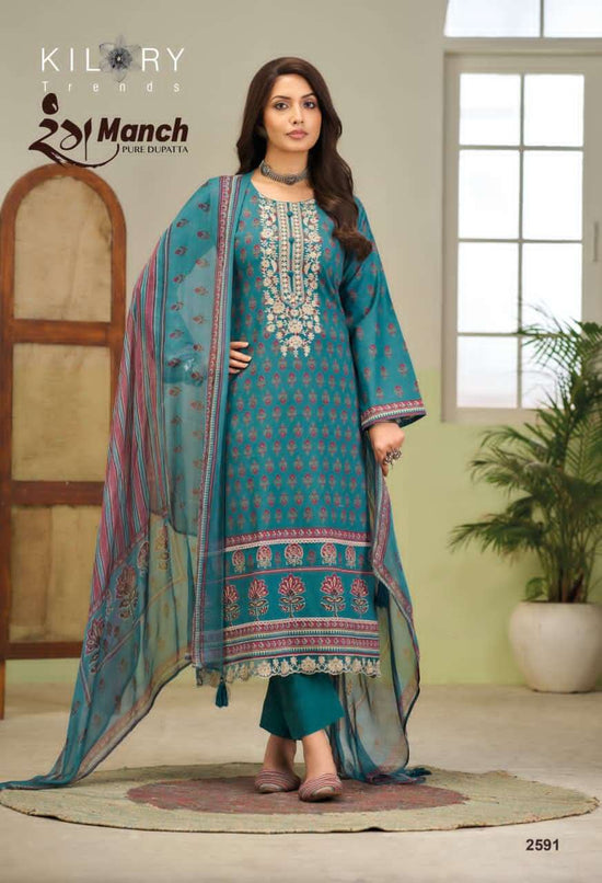 Kilory Rangmanch Cotton Dress Material Wholesale