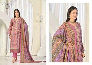 Kilory Sajni Pure Lawn Cotton Dress Material - Amrah Wholesale