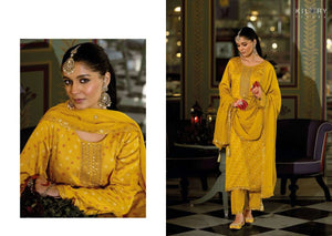 Kilory Sone Ki Dor Pure Gajji Silk Dress Material - Amrah Wholesale