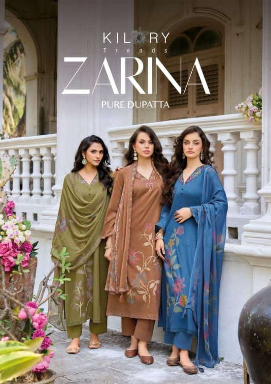 Kilory Zarina Dress Material Wholesale Catalogue - Amrah Wholesale