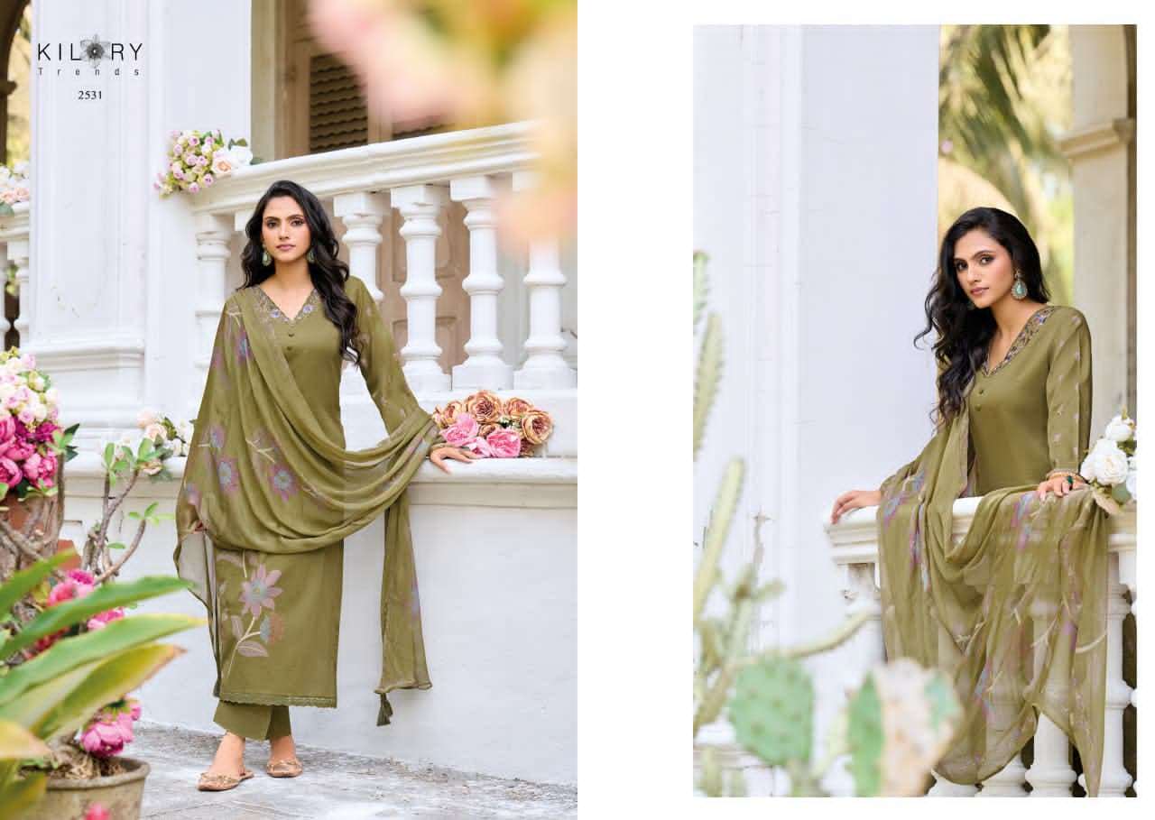 Kilory Zarina Dress Material Wholesale Catalogue - Amrah Wholesale