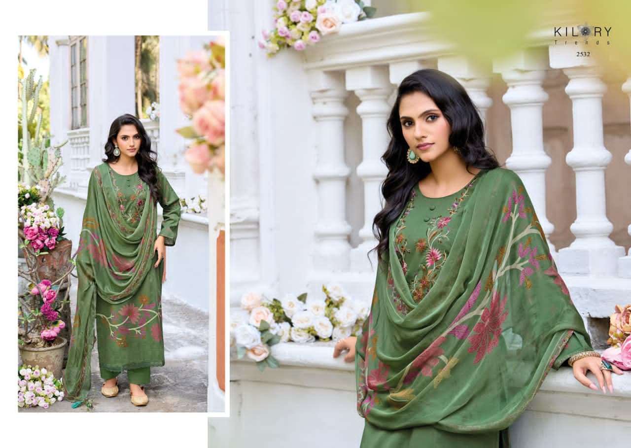 Kilory Zarina Dress Material Wholesale Catalogue - Amrah Wholesale