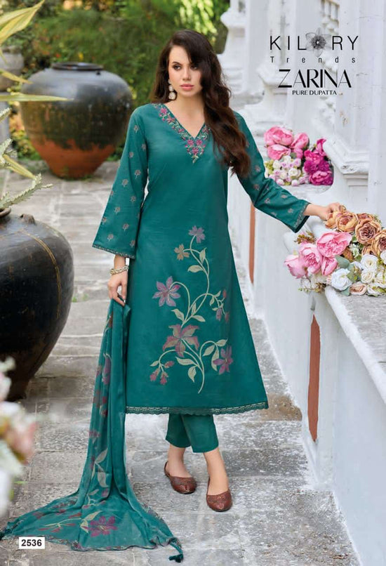 Kilory Zarina Dress Material Wholesale Catalogue - Amrah Wholesale