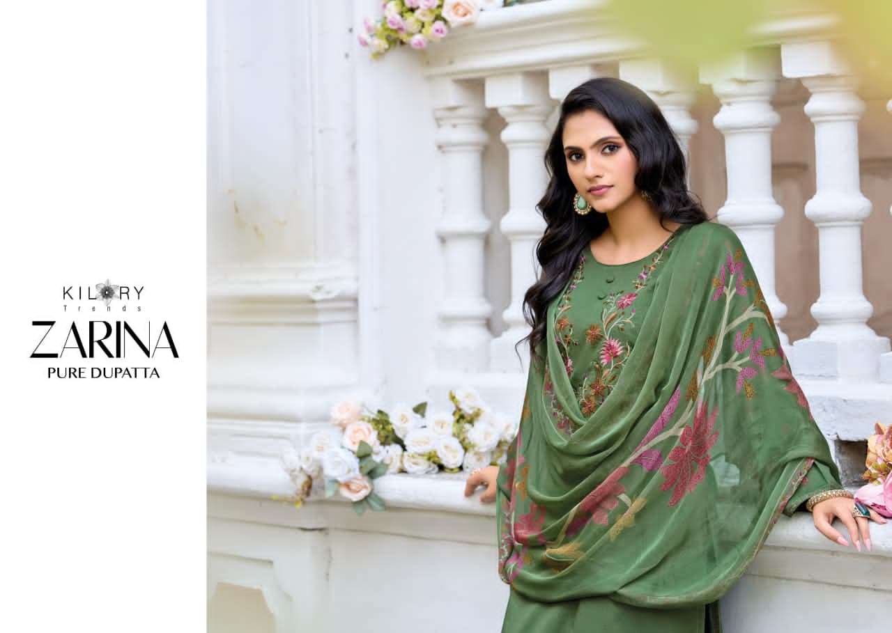 Kilory Zarina Dress Material Wholesale Catalogue - Amrah Wholesale