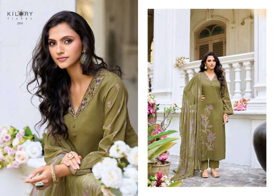 Kilory Zarina Dress Material Wholesale Catalogue - Amrah Wholesale