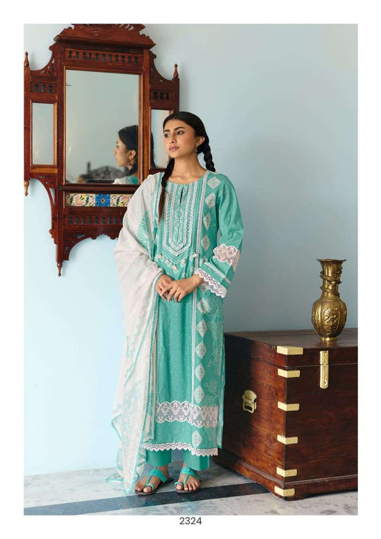 Kimora Amaaanat Cotton Lawn Printed Unstitched Pakistani Suit