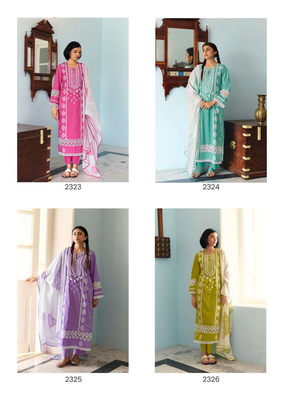 Kimora Amaaanat Cotton Lawn Printed Unstitched Pakistani Suit