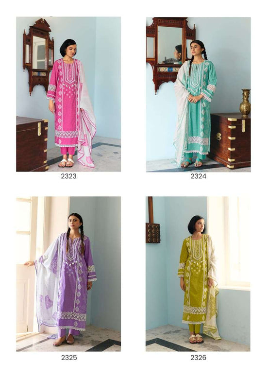 Kimora Amaaanat Cotton Lawn Printed Unstitched Pakistani Suit