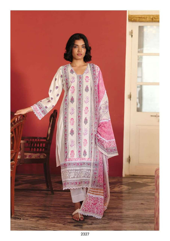 Kimora Khatta-Meetha Cotton Lawn Dress Material Wholesale