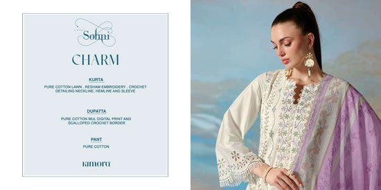 KIMORA CHARM Dress Material - Amrah Wholesale
